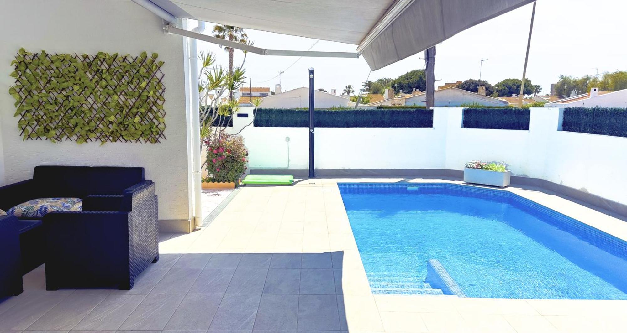 Casa Soleada Piscina Climatizada Y Privada Villa Santiago De La Ribera Buitenkant foto