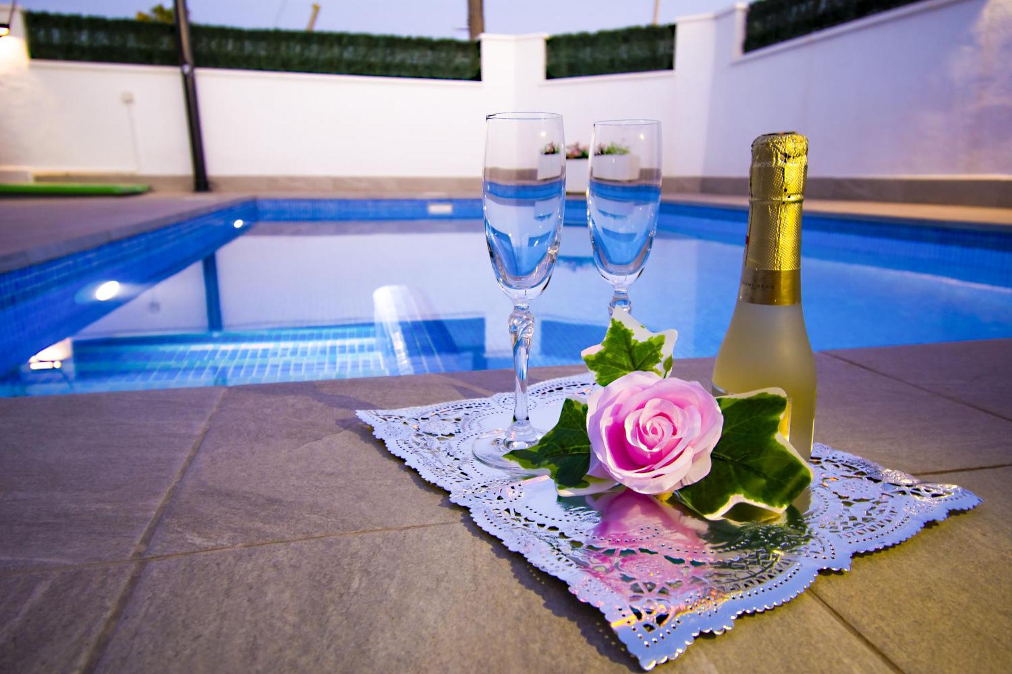 Casa Soleada Piscina Climatizada Y Privada Villa Santiago De La Ribera Buitenkant foto