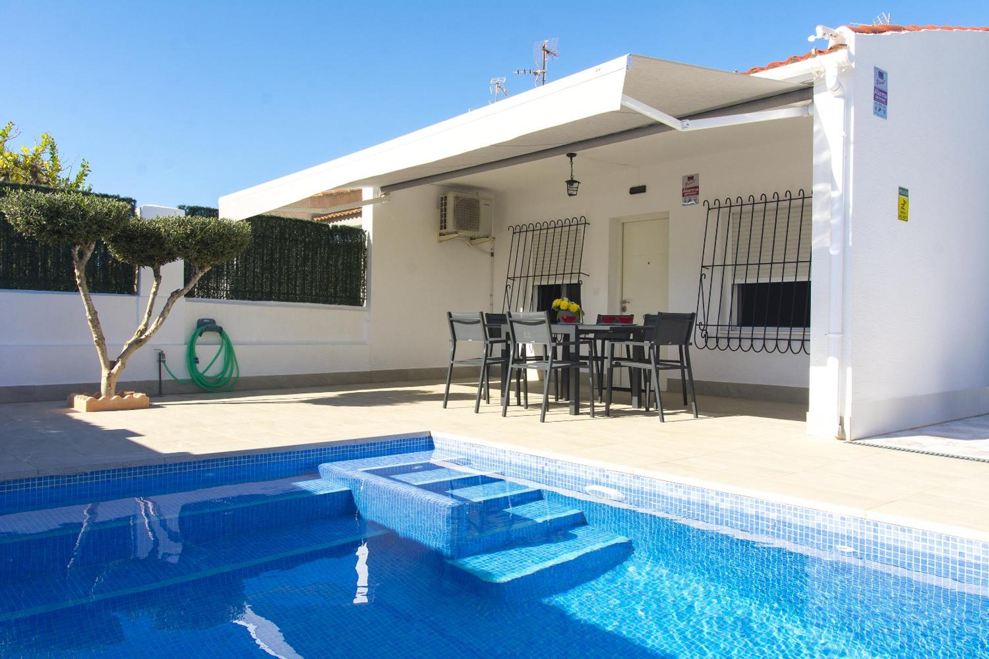 Casa Soleada Piscina Climatizada Y Privada Villa Santiago De La Ribera Buitenkant foto